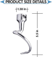 K45DH Vertical Stainless Steel Mixer Dough Hook