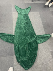 cartoon shark sleeping bag pajamas office nap