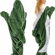 cartoon shark sleeping bag pajamas office nap