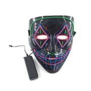 halloween led glowing mask