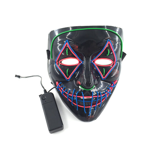 halloween led glowing mask