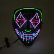 halloween led glowing mask
