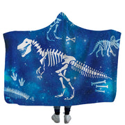 Home children shark tortoise crab hooded blanket