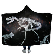 Home children shark tortoise crab hooded blanket