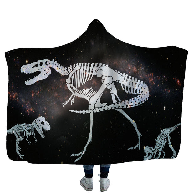 Home children shark tortoise crab hooded blanket