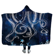 Home children shark tortoise crab hooded blanket