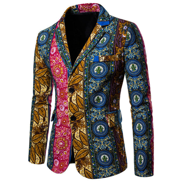 An African Man\'s Plus Size Suit Jacket