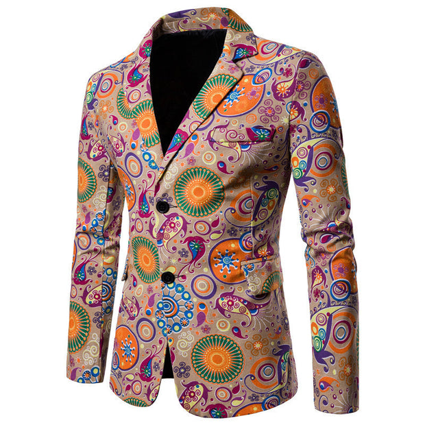 An African Man\'s Plus Size Suit Jacket