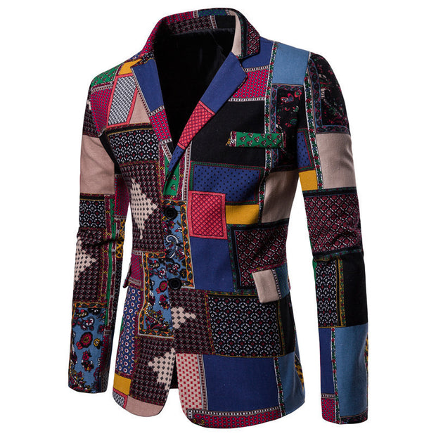 An African Man\'s Plus Size Suit Jacket