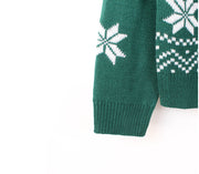 green christmas sweater