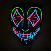 halloween led glowing mask