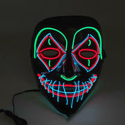halloween led glowing mask