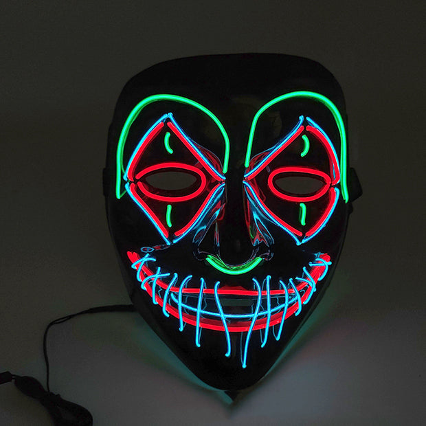 halloween led glowing mask