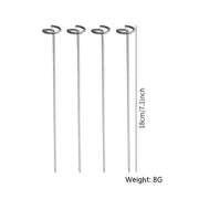 Stainless Steel Double-layer Grill Rack Steamer Air Fryer Accessories Rectangular Barbecue Grill