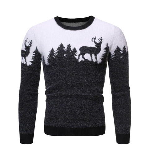 christmas deer sweater