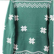 green christmas sweater