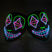 halloween led glowing mask