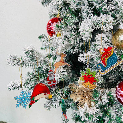 christmas decor car pendant hanging ornament