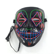 halloween led glowing mask