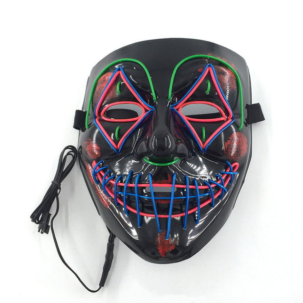 halloween led glowing mask