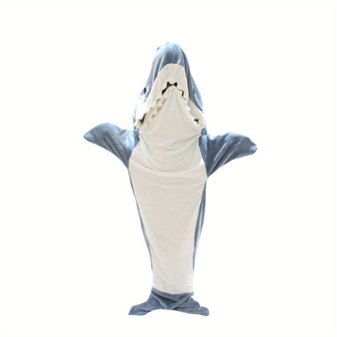 shark blanket super soft cozy flannel boys girls cosplay costume slee