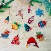 christmas decor car pendant hanging ornament