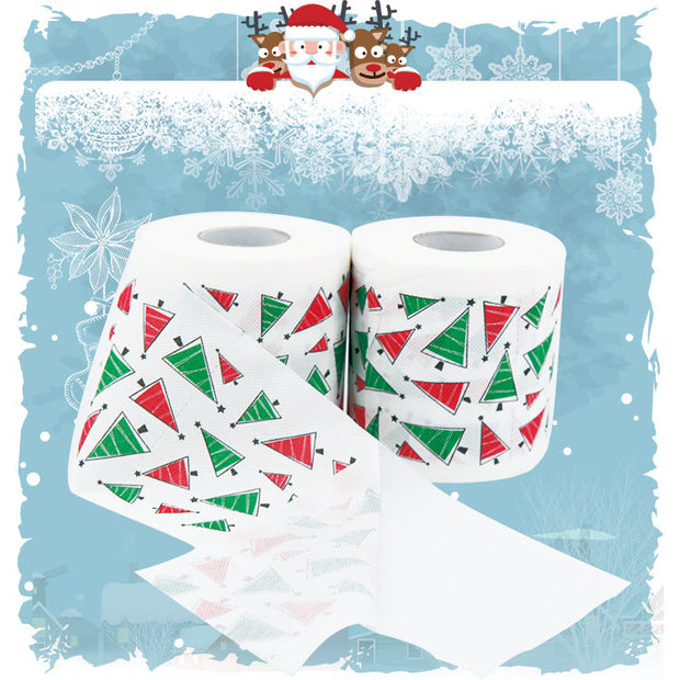 christmas toilet roll paper home santa claus bath