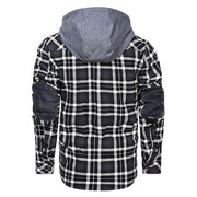 Men Warm Jacket Fleece Thick Men Slim Fit Hooded Jackets