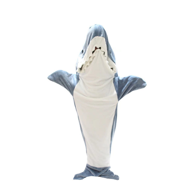 shark blanket super soft hooded sleeping bag