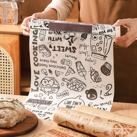 Household High Temperature Resistant Air Fryer Silicon Oil Paper