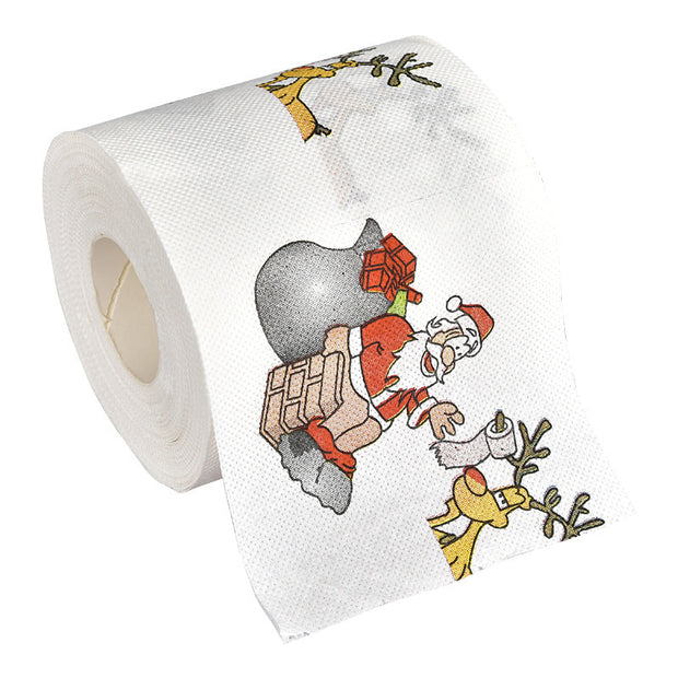 christmas toilet roll paper home santa claus bath