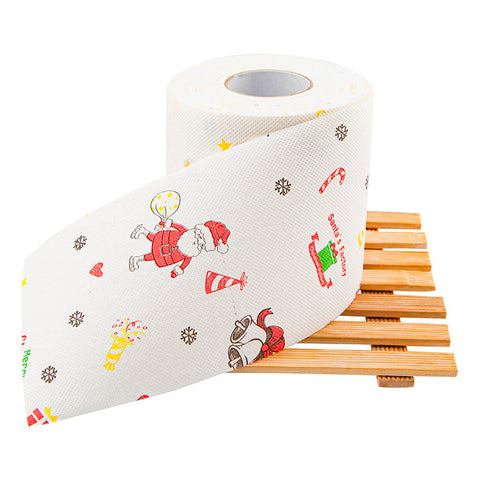 christmas toilet roll paper home santa claus bath