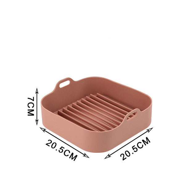 Air Fryer Silicone Pot Replacement Of Parchment Paper Liners No More Cleaning Basket After Using The Air Fryer Food Safe Air Fryers Oven Accessories