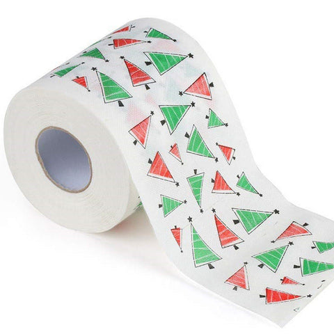 christmas toilet roll paper home santa claus bath