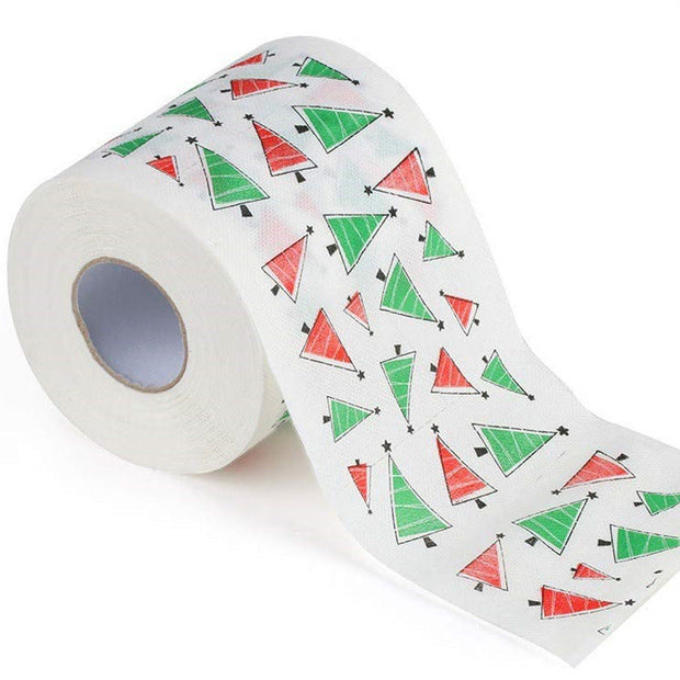 christmas toilet roll paper home santa claus bath