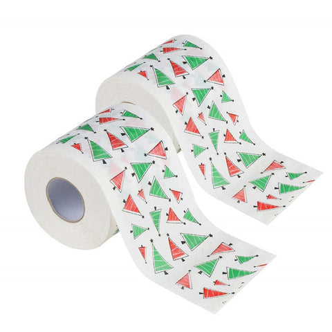 christmas toilet roll paper home santa claus bath